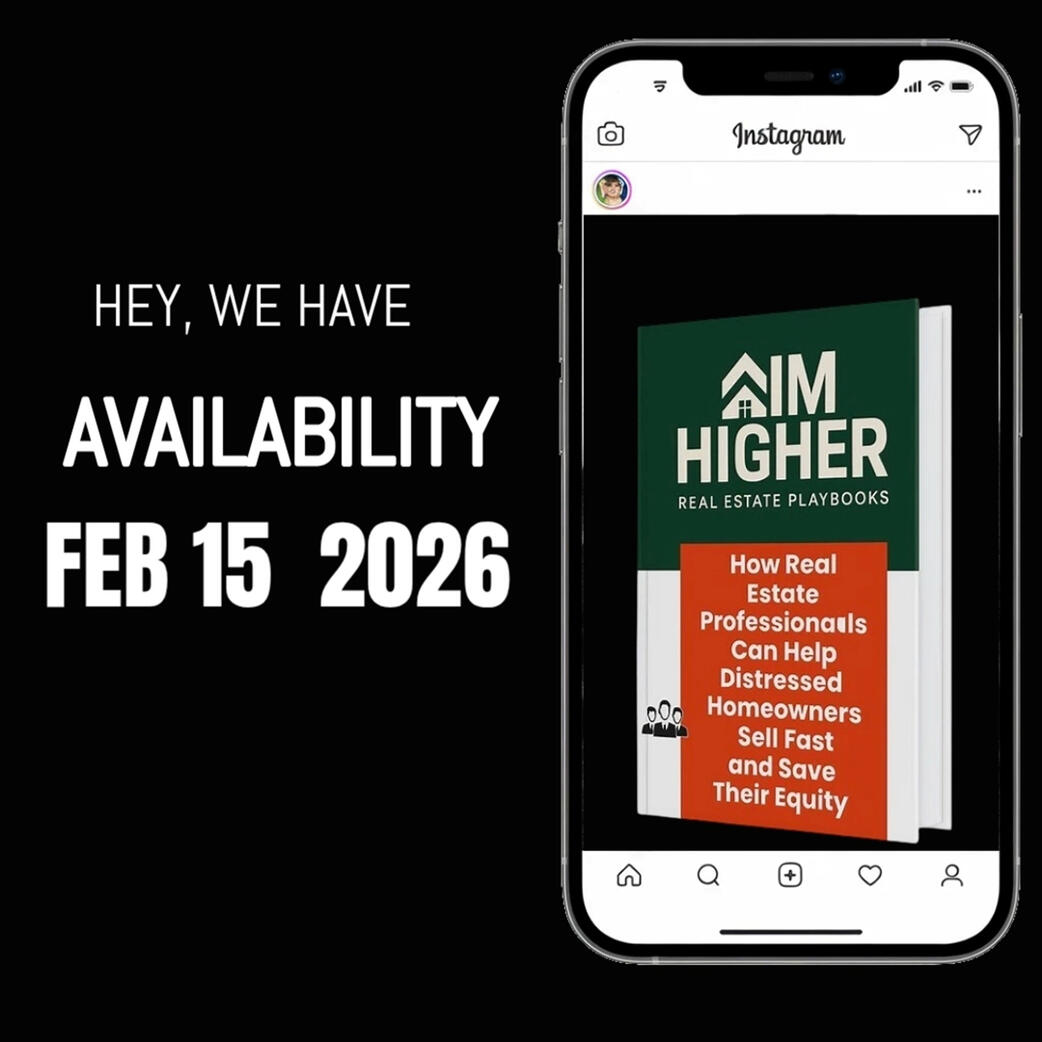 How Real Estate Professionals Can Help Distressed Homeowners Sell Fast and Save Their Equity $19.99