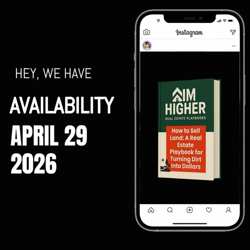 How to Sell Land: A Real Estate Playbook for Turning Dirt Into Dollars $29.00